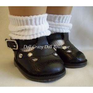  New Black Pop Star Doll Shoes for 18 Dolls Toys & Games