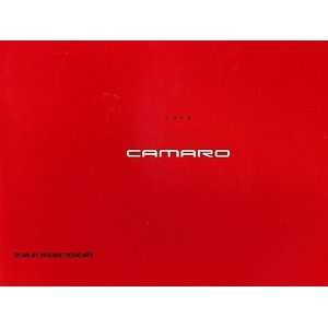   Chevy Camaro and Z28 Sales Brochure Catalog Book 