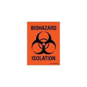  Accuform Signs Biohazard Label   3.5 x 5   Model LCB100VSP 