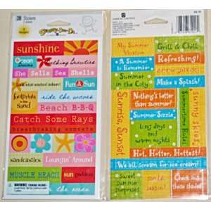  Summer Fun Stickers by American Greetings Arts, Crafts & Sewing