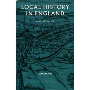  Local History in England W G Hoskins Books