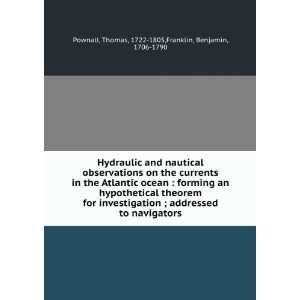  Hydraulic and nautical observations on the currents in the Atlantic 