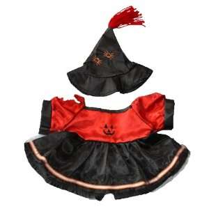  Witch Costume with Hat fits most 14 18 stuffed animals 