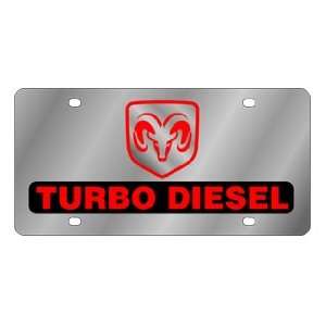  Dodge Ram Turbo Diesel License Plate Automotive