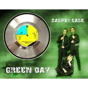  Green Day Basket Case Framed Silver Record A3 