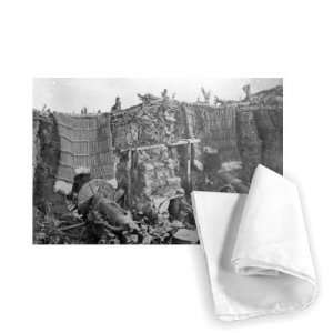  A Two Gun Battery during the Crimean War,   Tea Towel 