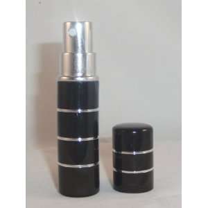  Black Atomizer With Silver Strips 5ml atomizer Health 