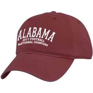  Alabama Crimson Tide Ladies Crimson 2011 BCS National 