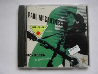 Paul McCartney   Unplugged the Offical Bootleg CD  