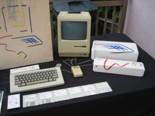 Here is the Macintosh unpacked