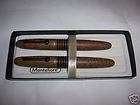 MONTEFIORE CIGAR SHAPED BALL POINT AND ROLLER BALL SET