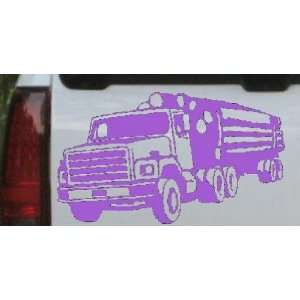 Purple 30in X 17.3in    Logging Truck Business Car Window Wall Laptop 