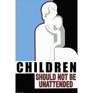    Art Children Should not be Unattended   20945 3
