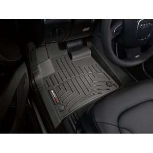  2007 2012 Audi Q7 Black WeatherTech Floor Liner (Full Set 