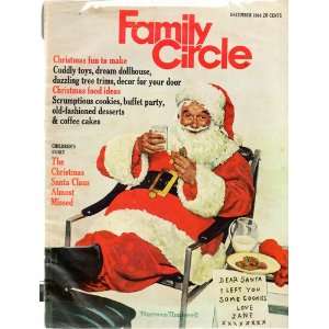 Vintage American Magazine FAMILY CIRCLE, DECEMBER 1968, Christmas fun 