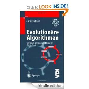 Evolutionäre Algorithmen Verfahren, Operatoren und Hinweise für die 