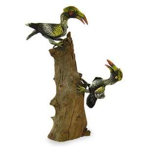  Statuette, Great Hornbills