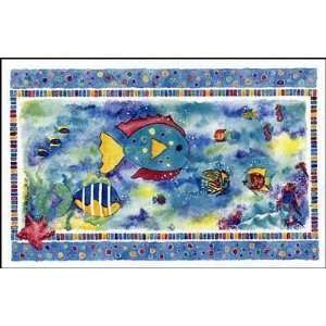  Fishy Friends Poster Print