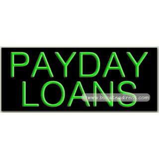 Payday Loans Neon Sign  Grocery & Gourmet Food