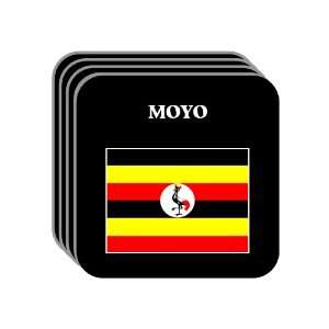  Uganda   MOYO Set of 4 Mini Mousepad Coasters 