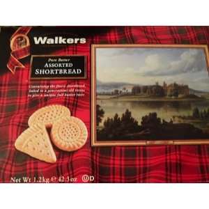 Walkers Pure Butter Assorted Shortbread Cookies Selection Large Gift 