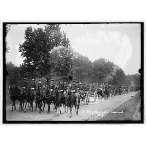   funeral, Lt. Hazelhurst, 1912 1912 