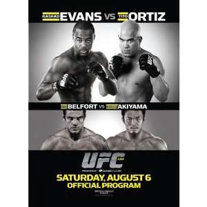  UFC 133 Official Program 