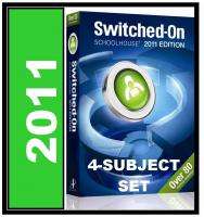 NEW~SWITCHED ON SCHOOLHOUSE 9TH GRADE 9 4 SUBJECT SET  