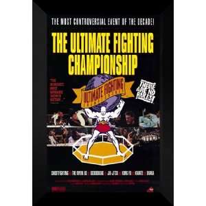   Fighting Championships 27x40 FRAMED UFC Poster