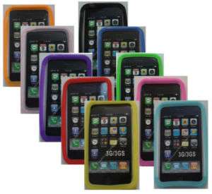 Wholesale Lot300 Silicon Case Cover Apple iPhone 3G 3GS  