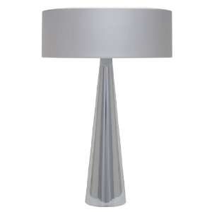  Kasa Table Lamp (Silver & Chrome) by Nuevo