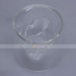 New Crystal Skull Shot Glass Drinking Ware for Home Bar  