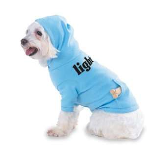  light Hooded (Hoody) T Shirt with pocket for your Dog or 
