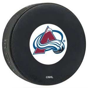  Colorado Avalanche NHL Team Logo Autograph Hockey Puck 