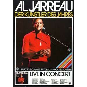  Al Jarreau   The Rainbow 1979   CONCERT   POSTER from 