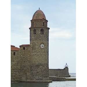 Stone Church, Notre Dame Des Anges, Harbour of the Collioure Fishing 