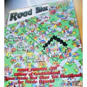   Blox Jigsaw Puzzle 515 pieces Diagonally Cut 18X18 Toys & Games