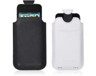 NEW LUXA2 / Thermaltake PH5 Black iPhone4 Leather Case LHA0016  