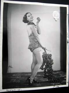 1920s Patricia March~SEXY PIN UP GAL~ FORBIDDEN FRUIT  