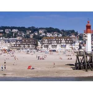  Beach and Lighthouse, Trouville, Basse Normandie (Normandy 