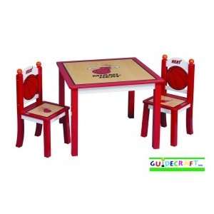  Miami Heat Youth Table and Chairs
