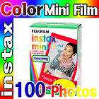 NEW FujiFilm Instax Color Mini Instant Film 100photos