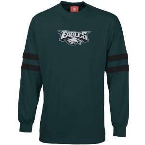   Green Two Point Conversion Long Sleeve T shirt