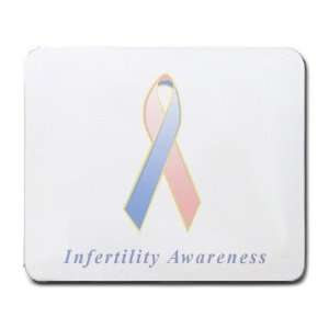  Infertility Awareness Ribbon Mouse Pad