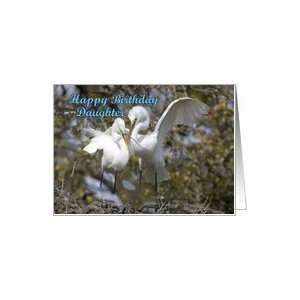  Daughter birthday, Egrets Nest Building Card Toys & Games