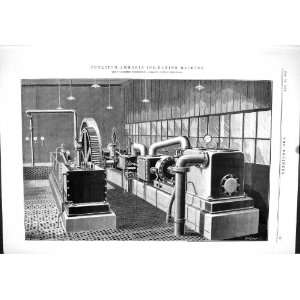 Puplett Ammonia Ice Making Machine 1889 Engineering Pulsometer London