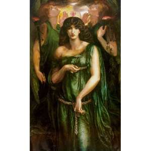  6 x 4 Greeting Card Rossetti Astarte Syriaca