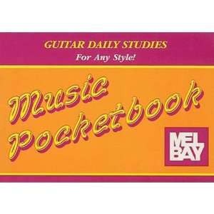  Mel Bay Guitar Daily Studies Pocketbook Musical 