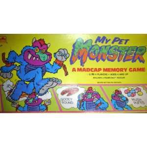  My Pet Monster A Madcap Memory Game Toys & Games