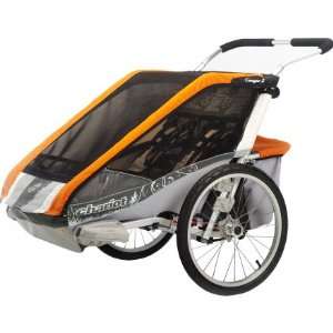  Chariot Carriers Inc Cougar 2 Stroller Orange/Gray/Silver 